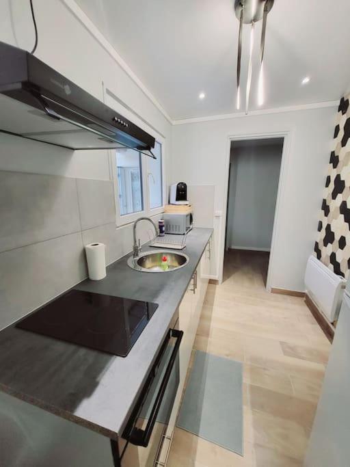 Family Flat Stade De France Airport Cdg Le Bourget "Appart'7" Пьерфит-сюр-Сен Экстерьер фото